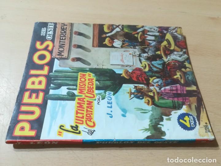 Libri di seconda mano: LA ULTIMA MISION DEL CAPITAN UBEDA / PUEBLOS DEL OESTE - J LEON / CLIPER / AJ64 / OESTE WESTERN
