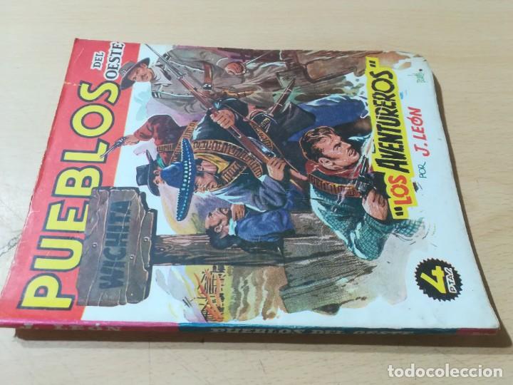 Libri di seconda mano: LOS AVENTUREROS / PUEBLOS DEL OESTE - J LEON / CLIPER / AJ64 / OESTE WESTERN