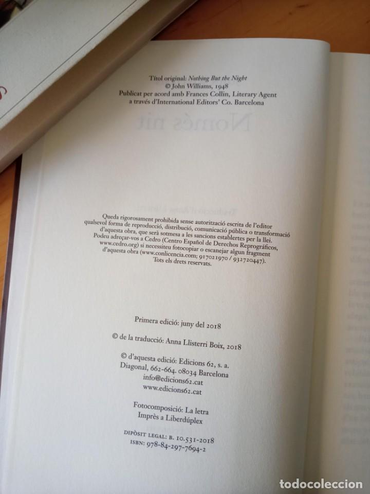 Libros de segunda mano: JOHN WILLIAMS NOMES NIT - Foto 5