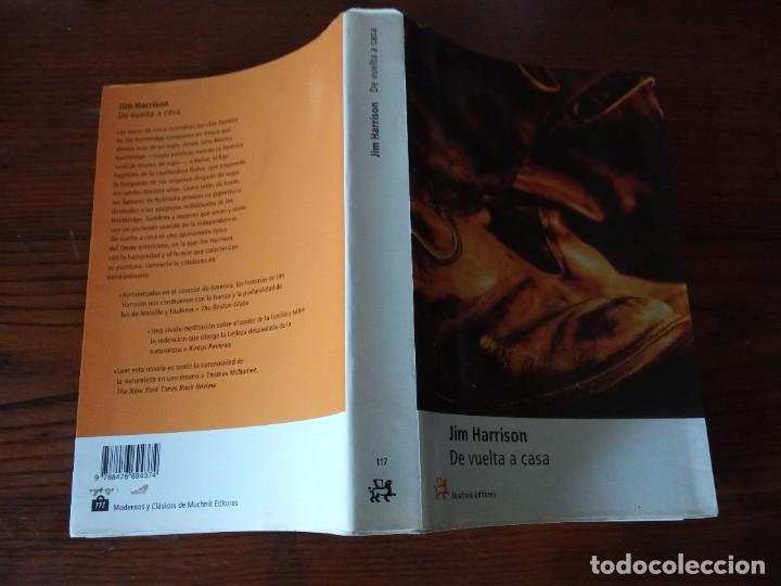 Libros de segunda mano: De Vuelta a Casa. - Jim Harrison. - Foto 2