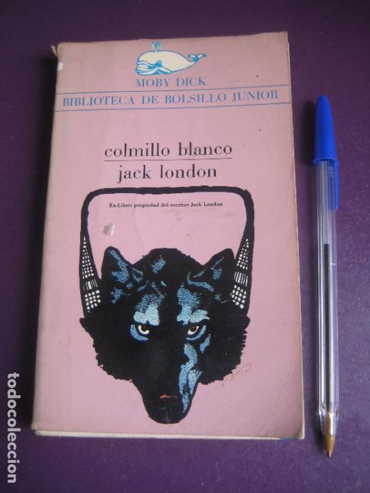 Libros de segunda mano: JACK LONDON - COLMILLO BLANCO - MOBY DICK 1973 - CON USO - Foto 1