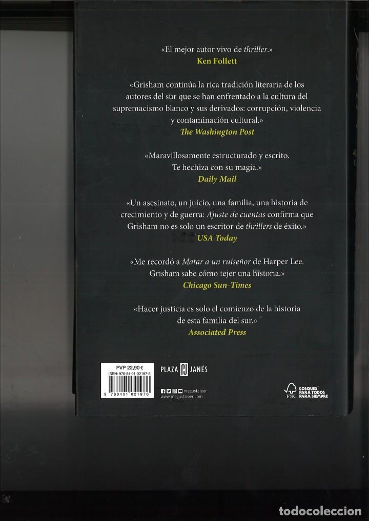 Libros de segunda mano: AJUSTE DE CUENTAS. John Grisham - Foto 2