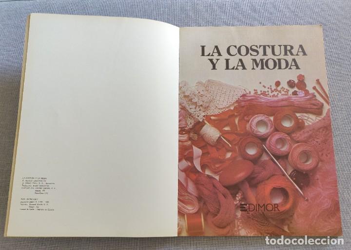 Libros de segunda mano: Libro La Costura y la Moda. - Foto 2
