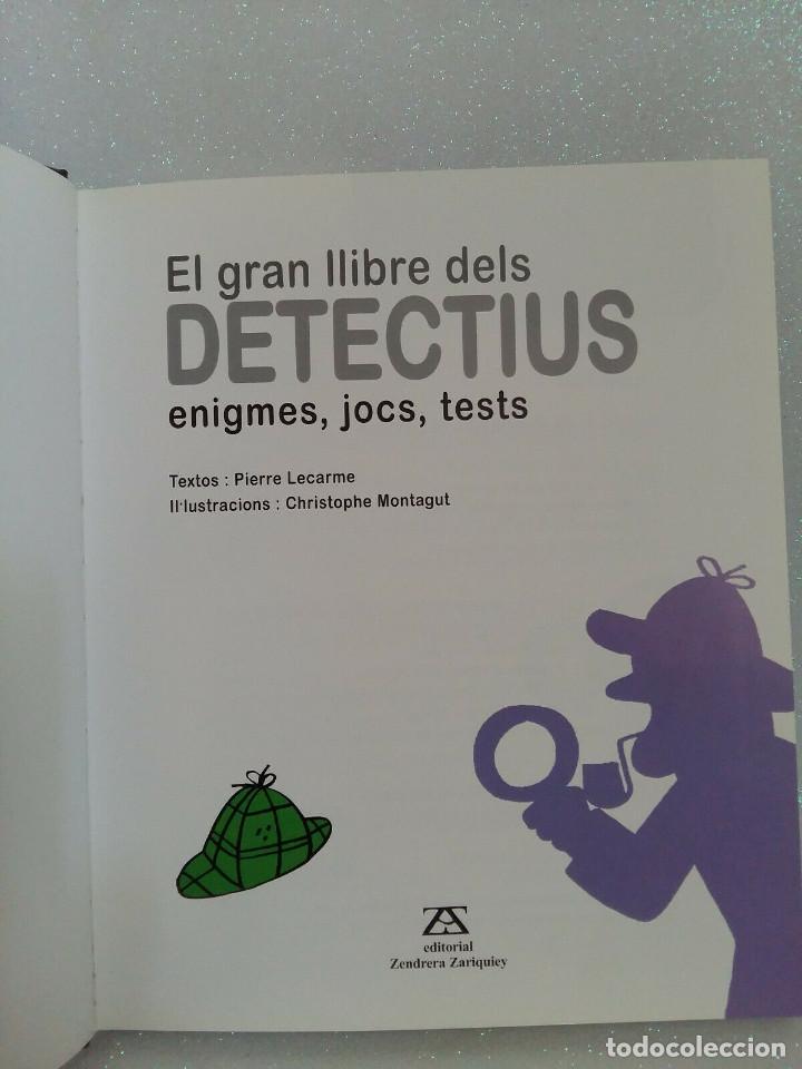 Libros de segunda mano: EL GRAN LLIBRE DELS DETECTIUS - Foto 2
