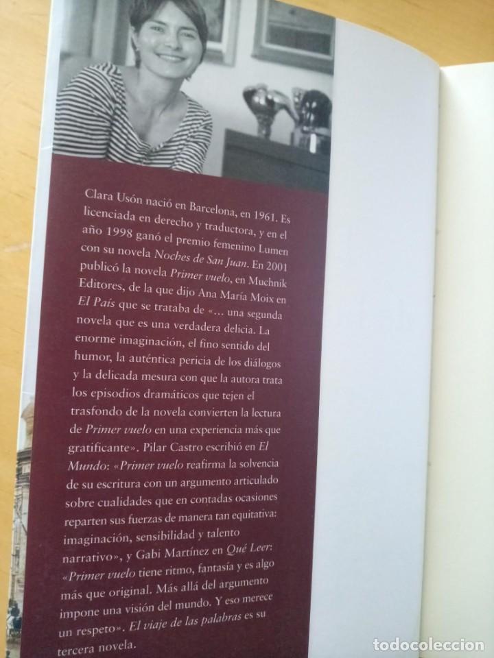 Libros de segunda mano: CLARA USON EL VIAJE DE LAS PALABRAS - Foto 3