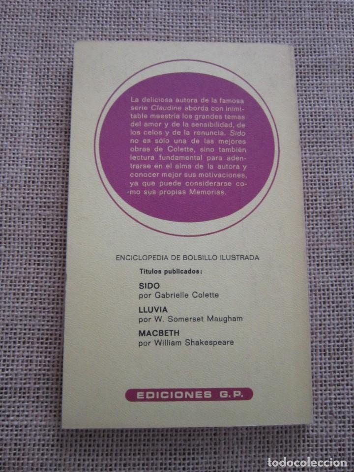 Libros de segunda mano: SIDO. COLETTE. ILUSTRADO EDICIONES GP 1972 MBE - Foto 2