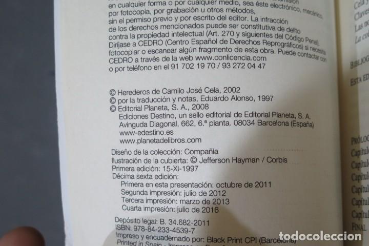 Libros de segunda mano: 2008.- LA COLMENA. CAMILO JOSE CELA - Foto 3