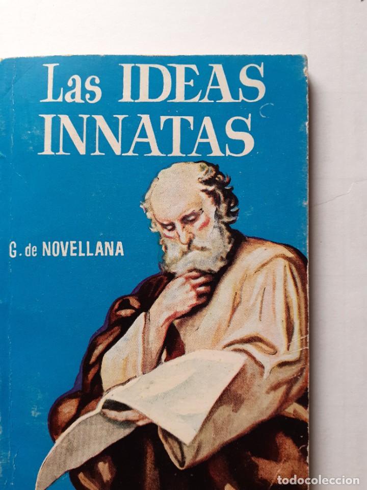 Libros de segunda mano: ENCICLOPEDIA PULGA-GP EDICIONES- N&ordm; 461 -LAS IEDEAS INNATAS-G.NOVELLANA-1961-RARO-CURIOSO-LEA-5337