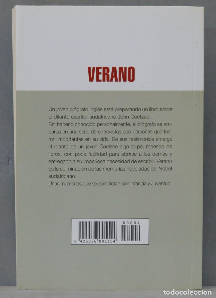 Libros de segunda mano: 2012.- VERANO. J.M. COETZEE - Foto 2