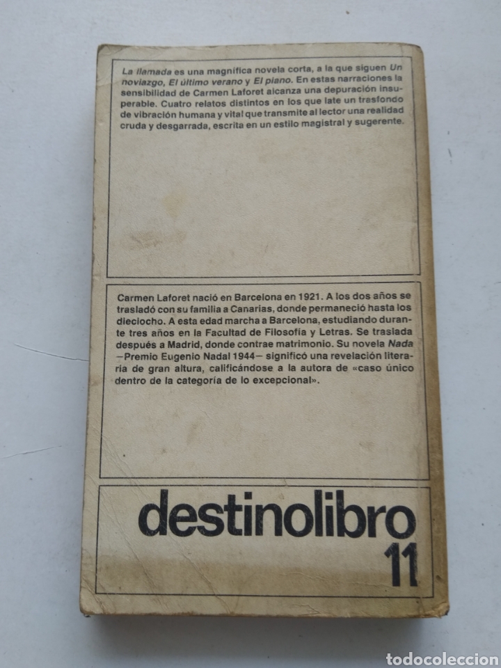 Libros de segunda mano: LA LLAMADA/CARMEN LAFORET - Foto 4