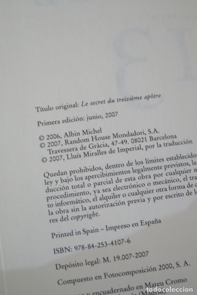 Libros de segunda mano: 2007.- EL APOSTOL N&Uacute;MERO 13. MICHEL BENOIT - Foto 2