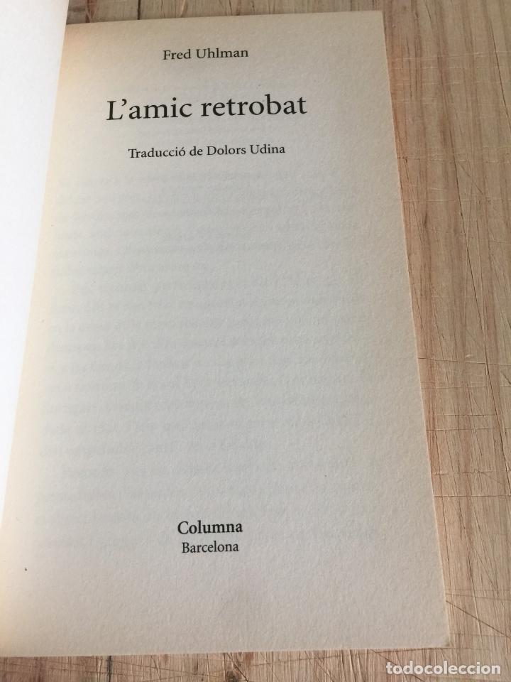 Libros de segunda mano: Lamic retrobat - Fred Uhlman - Foto 3
