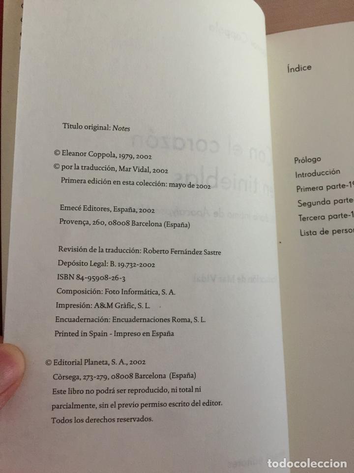 Libros de segunda mano: Con el coraz&oacute;n en tinieblas - Eleanor Coppola - Foto 4