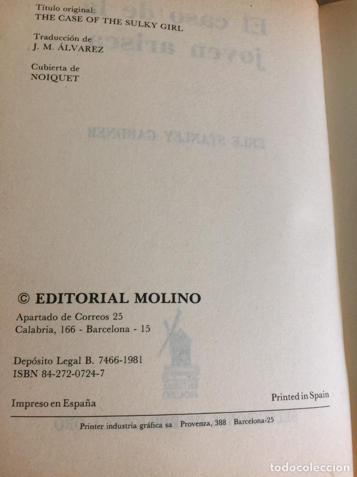 Libros de segunda mano: El caso de la joven arisca - Perry Mason - Foto 3