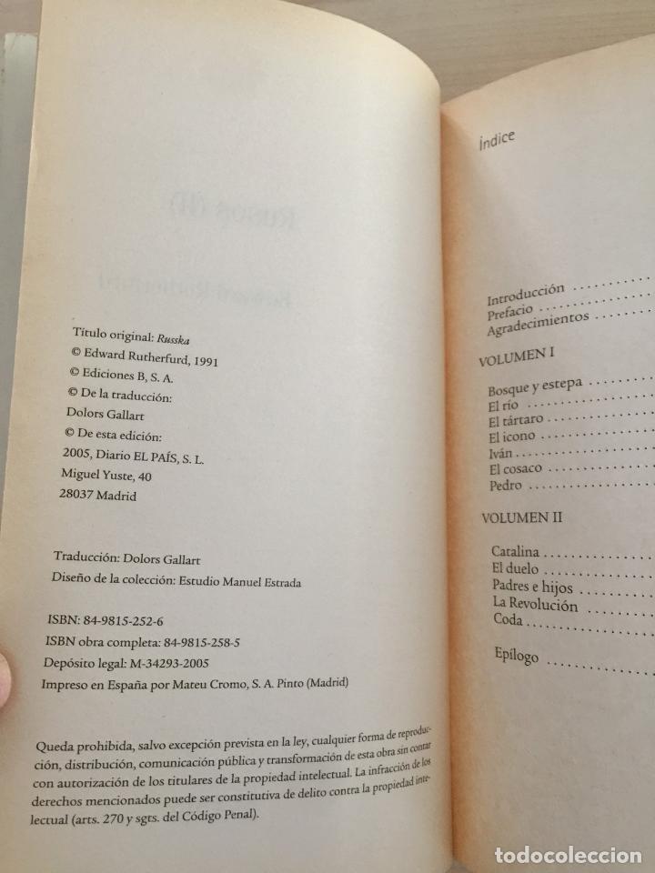 Libros de segunda mano: Rusos I y II - Edward Rutherfurd - Foto 6