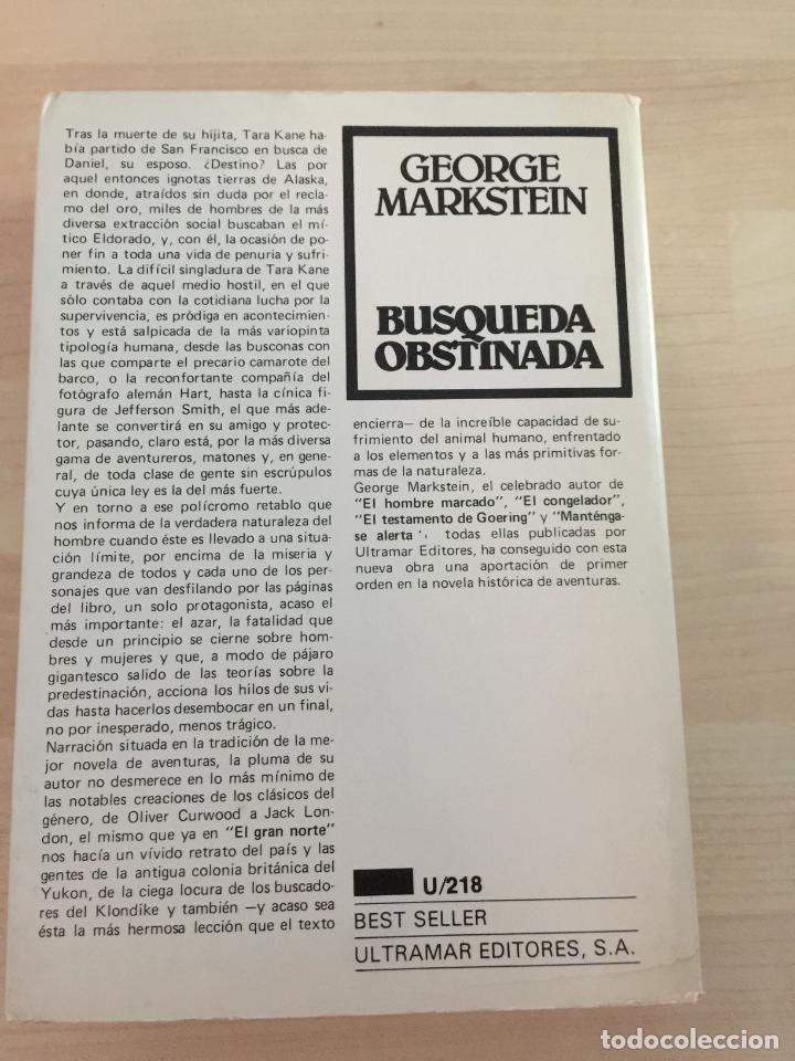 Libros de segunda mano: Busqueda obstinada - George Markstein - Foto 4
