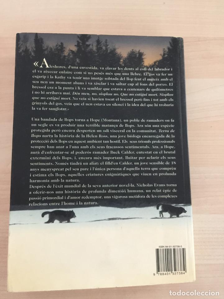 Libros de segunda mano: Terra de llops - Nicholas Evans - Foto 3