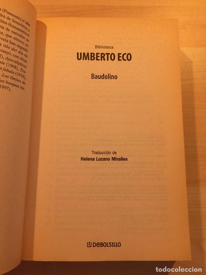 Libros de segunda mano: Baudolino - Umberto Eco - Foto 2