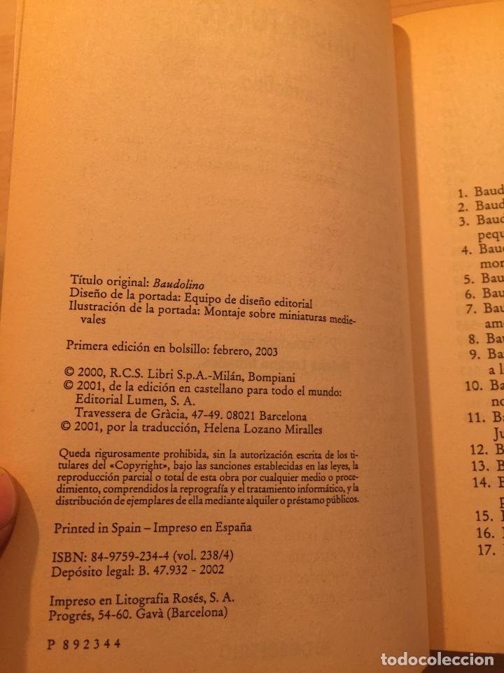 Libros de segunda mano: Baudolino - Umberto Eco - Foto 4