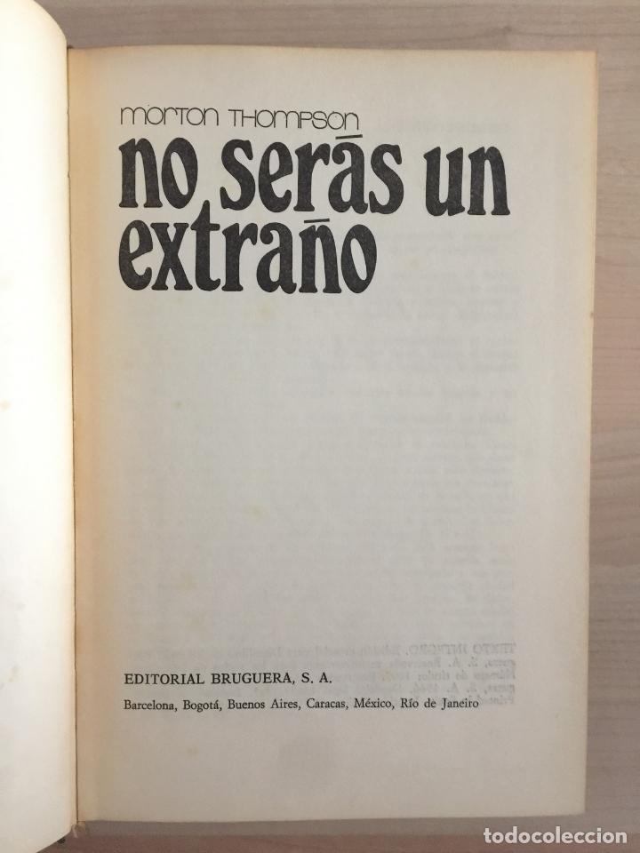Libros de segunda mano: No seras un extra&ntilde;o - Morton Thompson - Foto 2