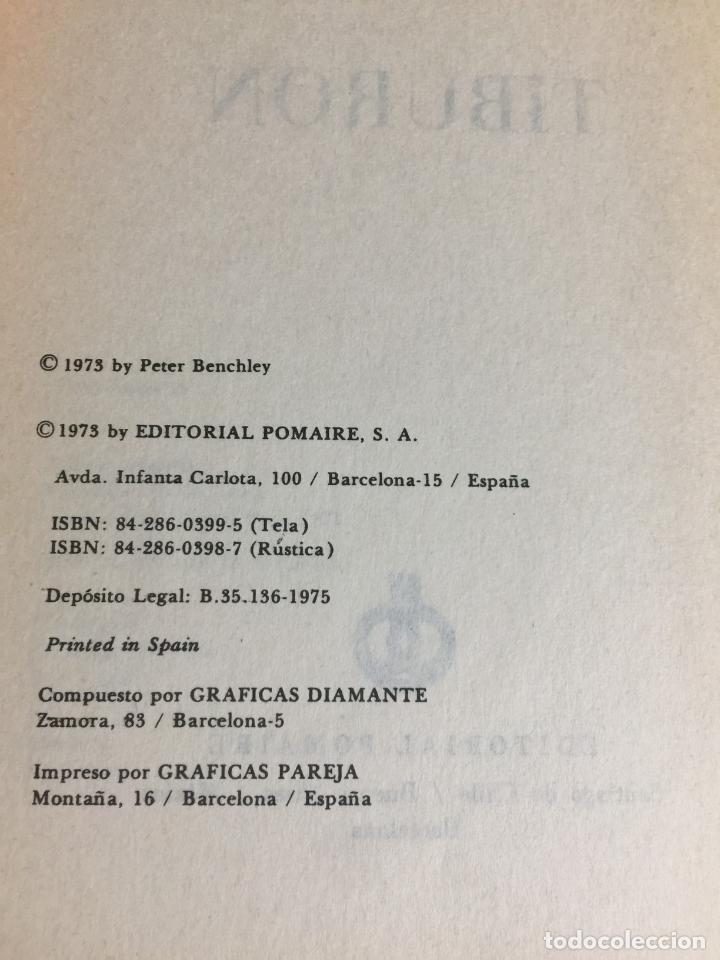 Libros de segunda mano: Tibur&oacute;n - Peter Benchley - Foto 3