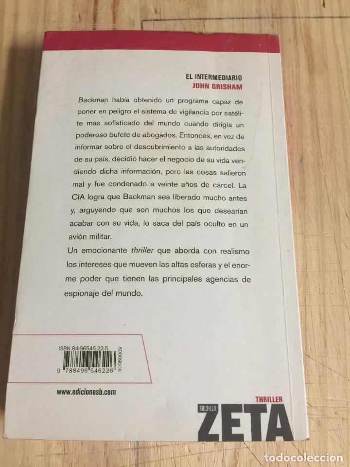 Libros de segunda mano: El intermediario - John Grisham - Foto 2