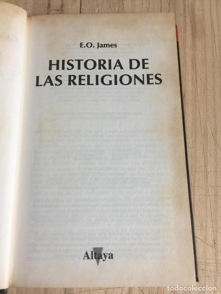Libros de segunda mano: Historia de las religiones - E. O. James - Foto 2