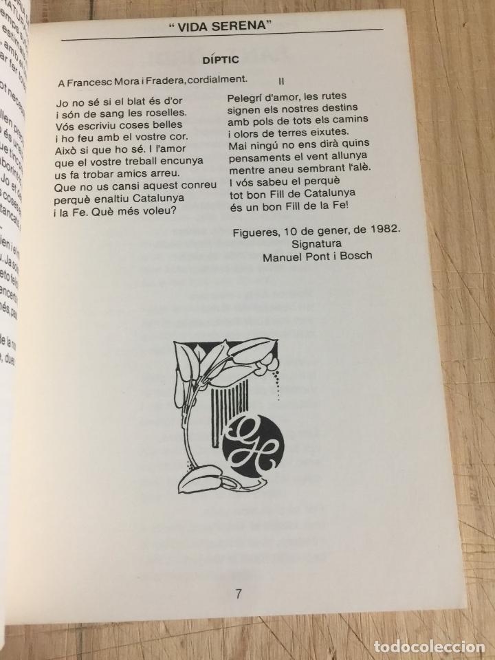 Libros de segunda mano: Vida serena - Francesc Mora i Fradera - Foto 4