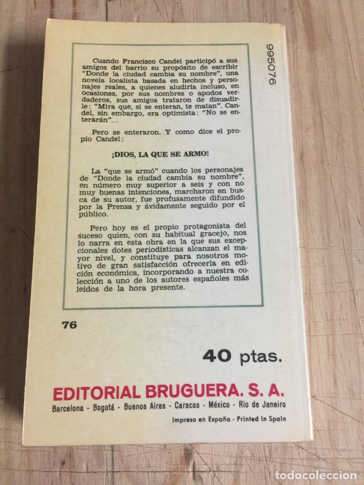 Libros de segunda mano: &iexcl;Dios la que se &aacute;rmo! - Francisco Candel - Foto 2
