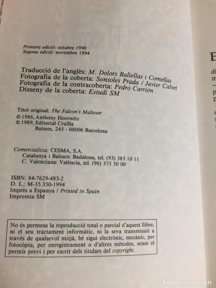 Libros de segunda mano: El secret del falc&oacute; - Anthony Horowitz - Foto 5