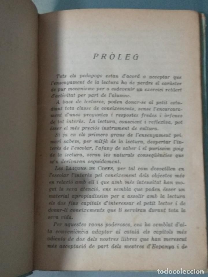 Libros de segunda mano: LIBRO LLI&Ccedil;ONS DE COSES. - Foto 2