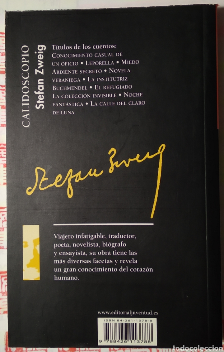 Libros de segunda mano: Calidoscopio. Stefan Zweig - Foto 2