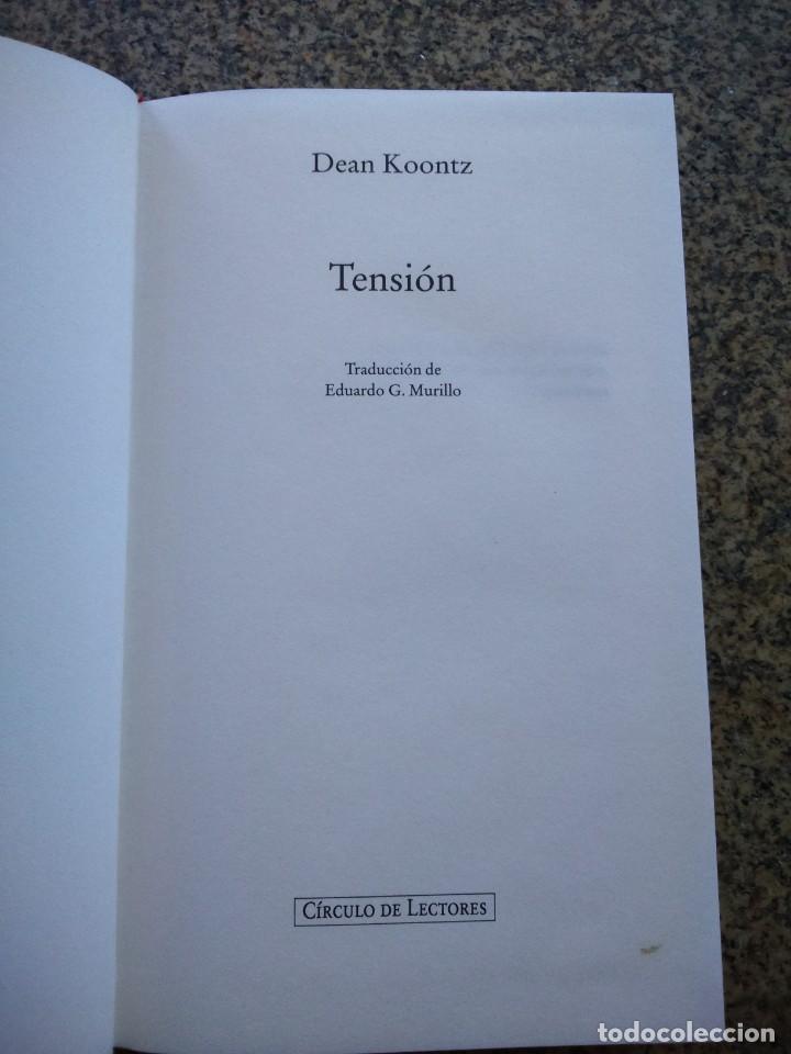 Libros de segunda mano: TENSION -- DEAN KOONTZ -- CIRCULO 1997 -- - Foto 2
