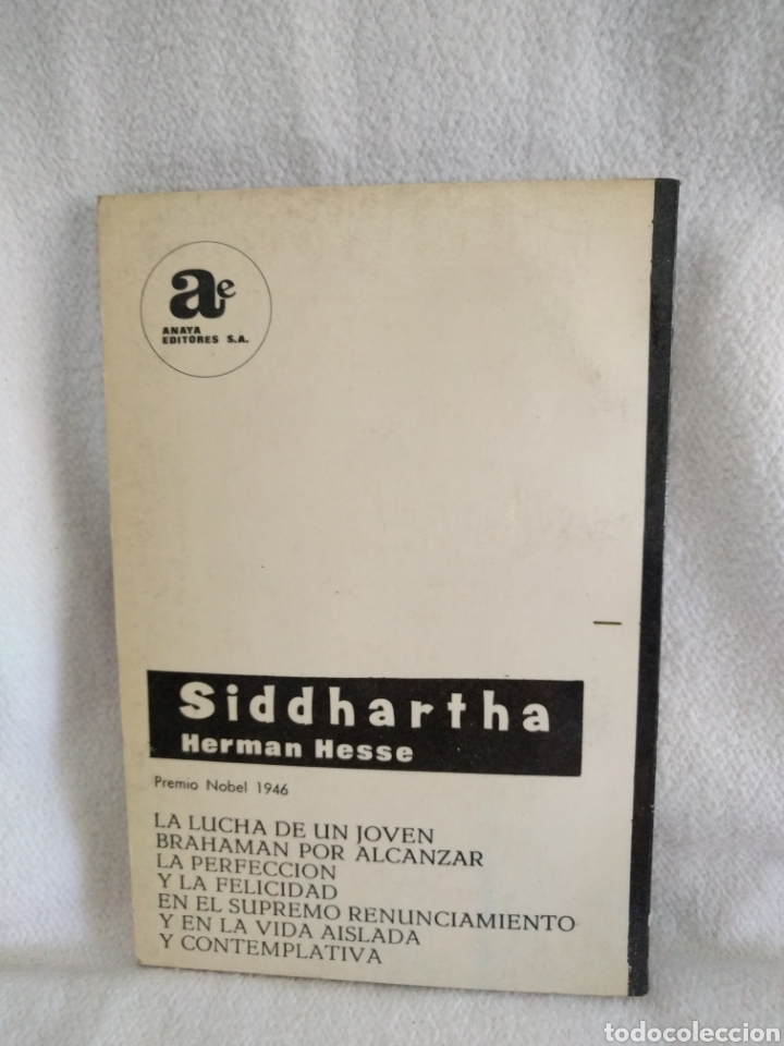 Libros de segunda mano: Siddhartha. Herman Hesse. Anaya ediciones. - Foto 2