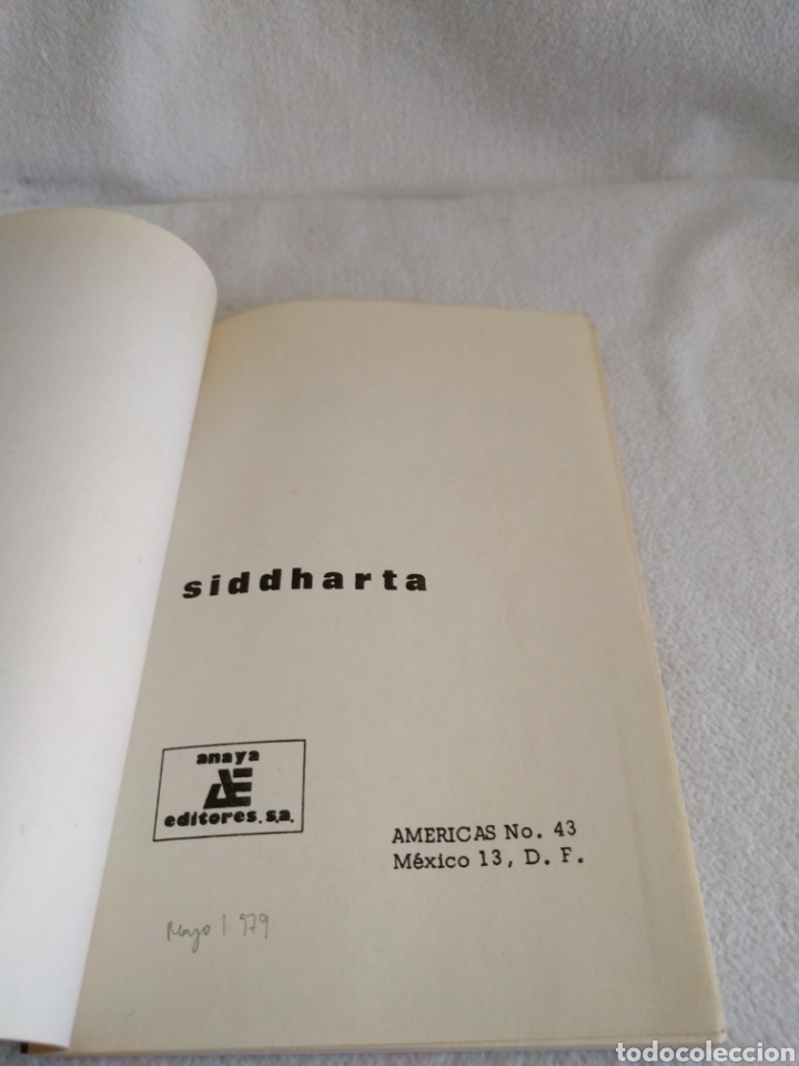 Libros de segunda mano: Siddhartha. Herman Hesse. Anaya ediciones. - Foto 3