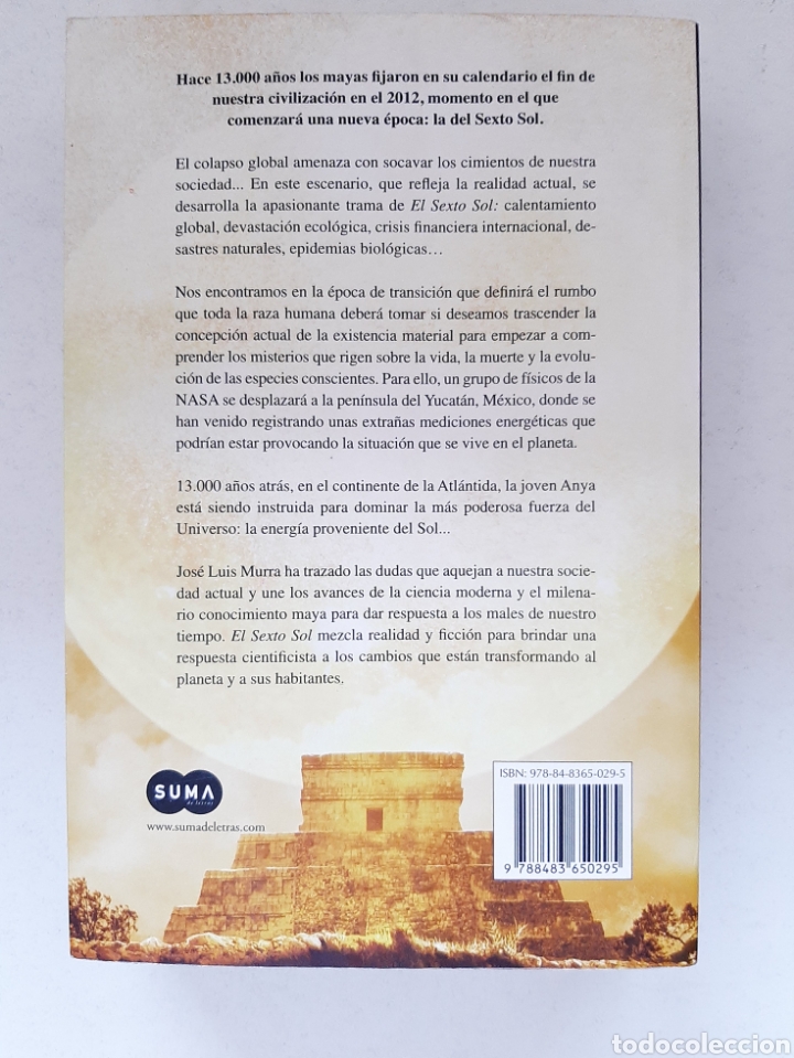 Libros de segunda mano: EL SEXTO SOL - Jos&eacute; Luis Murra - Foto 3