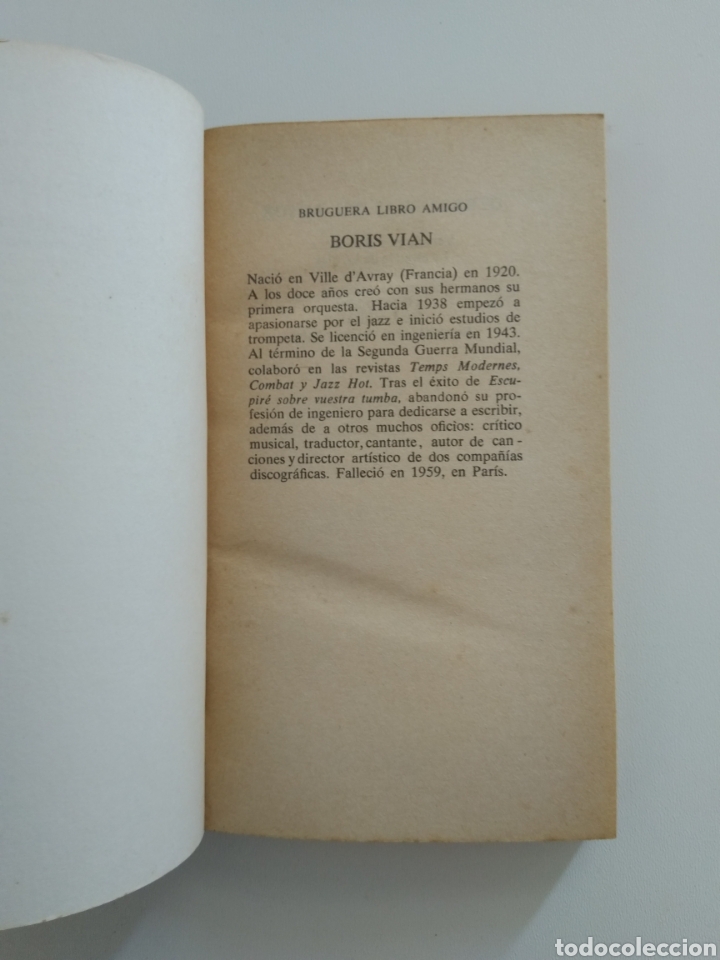 Libros de segunda mano: EL OTO&Ntilde;O EN PEKIN/BORIS VIAN - Foto 2