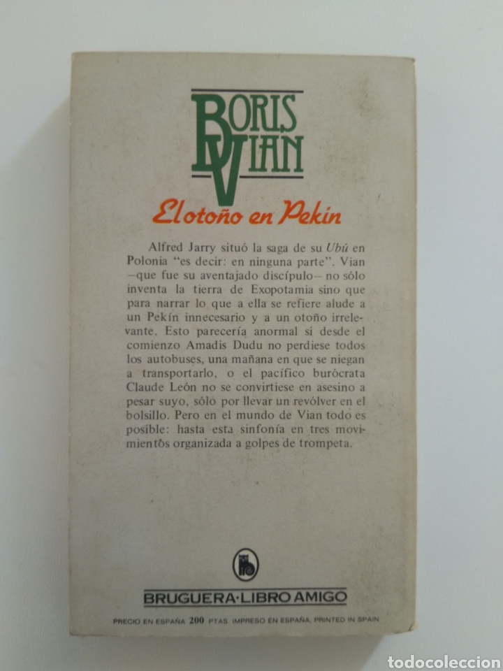 Libros de segunda mano: EL OTO&Ntilde;O EN PEKIN/BORIS VIAN - Foto 4