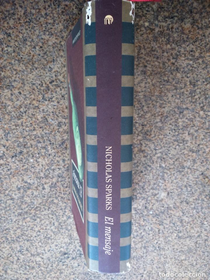 Libros de segunda mano: EL MENSAJE -- NICHOLAS SPARKS -- CIRCULO 1999 -- - Foto 3