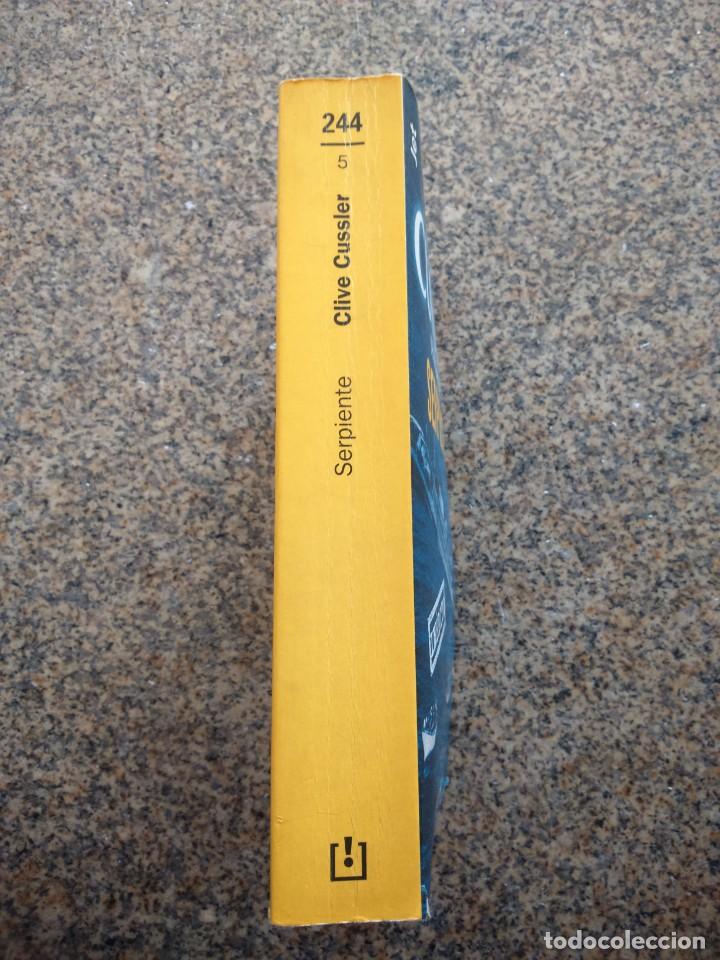 Libros de segunda mano: SERPIENTE -- CLIVE CUSSLER -- DEBOLSILLO 2000 -- - Foto 3