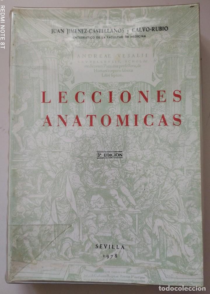 Libros de segunda mano: LECCIONES ANAT&Oacute;MICAS 1978 - Foto 1