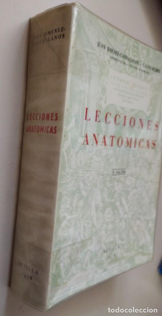 Libros de segunda mano: LECCIONES ANAT&Oacute;MICAS 1978 - Foto 2