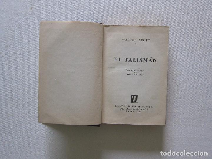 Libros de segunda mano: EL TALISM&Aacute;N - WALTER SCOTT - Foto 1