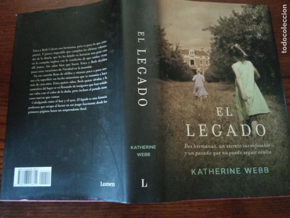 Libros de segunda mano: EL LEGADO. -KATHERINE WEBB. - Foto 2
