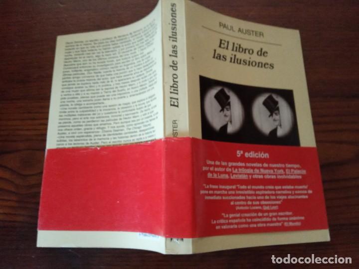Libros de segunda mano: El libro de las ilusiones - Paul Auster. - Foto 2