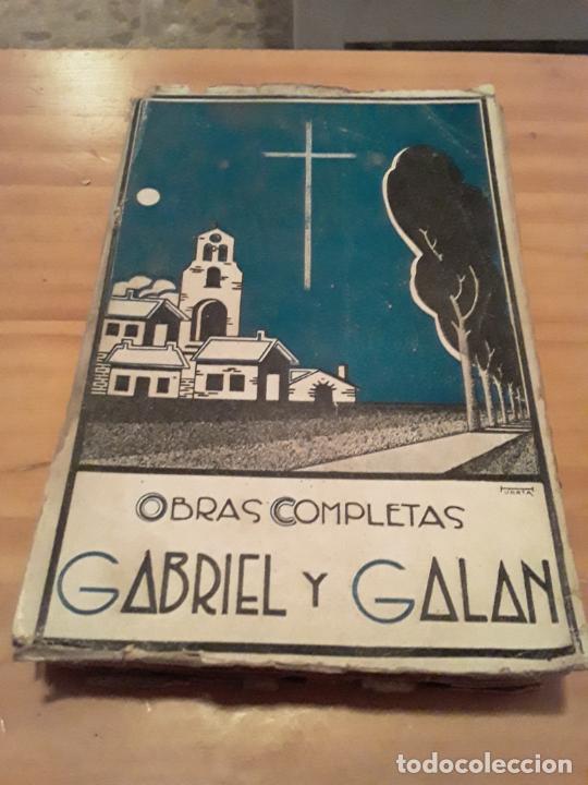 Gebrauchte B&uuml;cher: OBRAS COMPLETAS.JOSE MARIA GABRIEL Y GALAN.TOMO I.TIPOGRAFIA JACINTO GONZALEZ.311 PAGINAS.