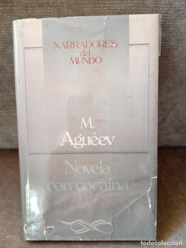 Libros de segunda mano: M. AGU&Eacute;EV - NOVELA CON COCA&Iacute;NA - C&Iacute;RCULO DE LECTORES, 1988 - Foto 1