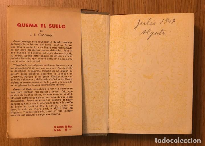 Libros de segunda mano: Quema el suelo - Foto 2