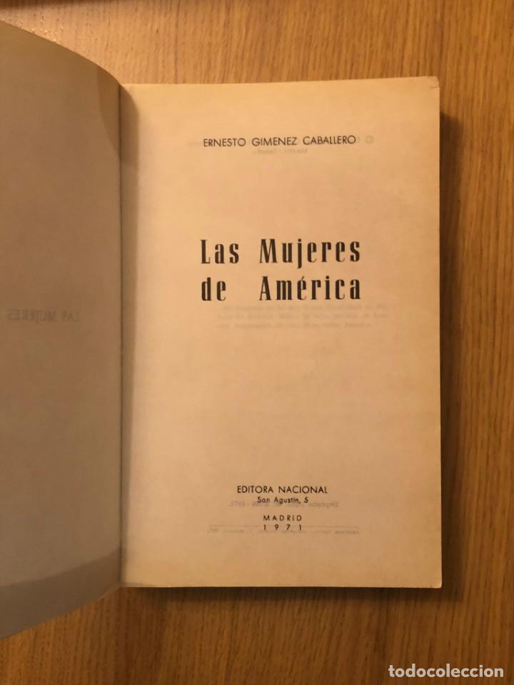 Libros de segunda mano: Las mujeres de Am&eacute;rica - Foto 2