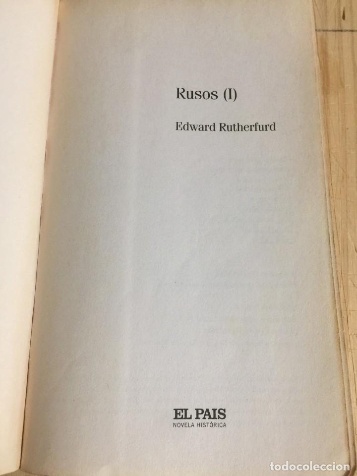 Libros de segunda mano: Rusos I y II - Edward Rutherfurd - Foto 7